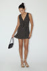 BOOT PATTERN MINI DRESS
